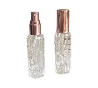 Flacon Pulvérisateur Parfum Portable Verre 10ml Buse Fine Brume Remplissage Facile Entonnoir Inclus Adapté Déplacements Quotidiens Offrir, 10ml Modèle aléatoire - 2 pcs
