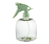 Flacon pulvérisateur Vide - Buse de Brume réglable, Corps translucide Vert et Orange, Grande capacité de 600 ML + Plastique Pet, Joint étanche résistant aux Produits Chimiques - pour de