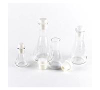 flacon scientifique de la série, Lot de 10 flacons triangulaires de laboratoire en borosilicate résistant aux hautes températures de 100 ml(100ml 10pcs)