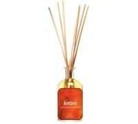 Flacon senteur ambre 100 mL avec 7 bâton en bambou