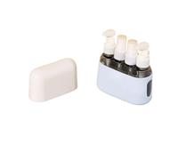 Flacon Spray Vide Ensemble de flacons voyage 4 en 1 50 ml, shampoing, gel douche, lotion for les mains, vaporisateur, flacon vide, kit, accessoires Pour voyager(BLUE)