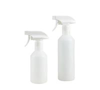 Flacon Spray Vide Lot de 2 vaporisateurs blancs vides, rechargeables et réutilisables, à pression manuelle, opaques Pour voyager(350ml)
