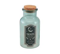 FLACON VERRE POTION EAU DE LUNE 6.5X13.5CM VERT- DECORS DE TABLE HALLOWEEN