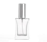 Flacon Vide Rechargeable Parfum Rechargeable Flacon Parfum Vide 10Pcs / Lot 50Ml Carré Verre De Parfum De Parfum De Verre Vide Parfum Parfum Emballage En Aérosol Emballage Rechargeable Bouteilles Rech