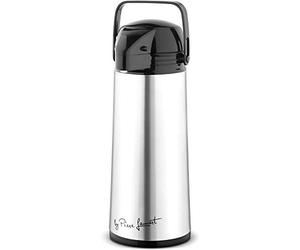 Flacon Vide Termoska, 1,9 Litre Capacité, 13cm Diamètre, Acier Inoxydable/Noir
