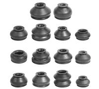 Flaconi 14PCS Cache-Poussière pour Rotule Automobile,Embouts Universels en Caoutchouc,Capuchons Anti-poussière Universels en Silicone,Soufflet Anti-Poussière à Rotule,Convient pour Bus,Voitures,Taxis