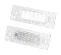 Flaconi 2PCS LED Éclairage Plaque D'immatriculation Auto,12v 6500K Lampe Auto Ampoules Super Brillant,Pour la Remplacement des Lumières D'éclairage de la Plaque D'immatriculation (pour VW(A))