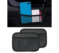 Flaconi 2PCS Organisateur Coffre Voiture,Rangement Voiture,Organisateur Voiture,Filet Rangement,Vide Poche Voiture,Arrimage et Rangement pour Auto,Filet Voiture, pour Camions,Voitures,Bateaux,Camping