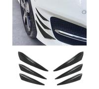 Flaconi 6PCS Spoiler Côté Voiture,Aileron Avant de Voiture,Ailerons Universels pour pare-chocs Avant de Voiture,Aileron De Pare-Chocs Avant,Voiture Becquets Avant,pour SUV,Voitures (Noir)