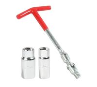 Flaconi Clé à Bougie D'allumage pour Automobile,Clé à Bougie,Extracteur de Bougies D'allumage,Clé à Bougie,Extracteur de Douille Bougie,Cle a Bougie Allumage,Universelle pour Voiture et Moto