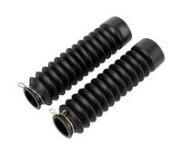 Flaconi Couvercle de Fourche Avant de Moto,Soufflet de Fourche Moto,Protection Fourche Moto,Cache-Poussière de Couvercle de Fourche Universel,Convient Aux Motos,Scooters,Motos Tout-Terrain,Vélos