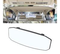 Flaconi Miroir Voiture,Retroviseur Voiture,Retro Interieur Voitures,Miroir d'Angle Mort Traffic Wide Angle Lens RéTroviseurs,Convient à la plupart des Voitures,SUV,Camionnettes,Camions(24.4x9cm)