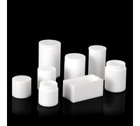 Flacons de réactifs en PTFE avec bouchons - Capacité de 1 ml à 1000 ml for usage en laboratoire， 1 pièce(10mL Threaded PTFE Bottle)