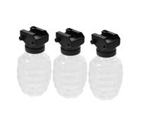 Flacons de Stockage D'échantillons, Lot de 3 Sets, ABS PE pour Jeux | Installation Rapide, Portable et Léger, Compatible avec Plusieurs Modèles de Lance-billes