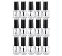 Flacons de Vernis à Ongles Vides 5ml 25 Pièces, en Verre | Brosse et Bouchon Inclus, Design Simple et Chic, pour Voyages, Cours, Déco D’ongles