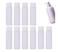 Flacons De Voyage Rechargeables Pour Produits De Toilette - 10 Flacons Liquides De Voyage Anti-Fuites - Dispenseurs Portables Vides Anti-Fuites 30 mL pour Tonique Gel Douche Lotion Après-Shampoing Net