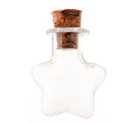 Flacons / Fiole Etoile + Bouchon Liège 2 Pièces