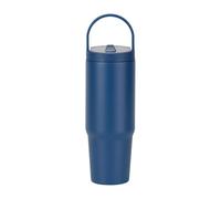 Flacons isothermes à paroi d ' une capacité de 30 oz, couvercle anti-fuite, camping, randonnée, verres avec paille pour boissons chaudes et froides, bureaux, tasse sous vide avec paille amovible