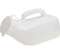 Flacons pour urine pour hommes， Bouteille urinaire for homme de 1000 ml | réutilisable avec couvercle | Légère, bouchon sécurisé, graduation(2 Bottles)