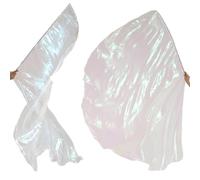 Flacs de danse de louange pour le culte, 2pcs 38x55 pouces drapeau de danse avec mât rétractable, drapeaux de culte réutilisables pour l'église de danse, drapeau de culte pour l'église de la danse