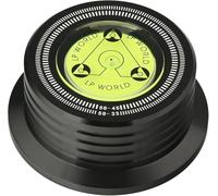 Fladhheg Poids de disque vinyle en aluminium HiFi 50 Hz LP Stabilisateur de disque vinyle Alliage d'aluminium Pince de poids Noir