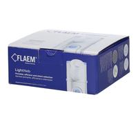 Flaem, Light Neb, Portable, Silencieux, Léger, Ergonomique et de Poche, Aérosol pour Voies Respiratoires Basses, Machine Aérosol Certifiée pour Adultes et Enfants avec Masques Soft Touch