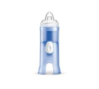 Flaem, Rhino Clear, Douche Nasale pour les Voies Respiratoires Supérieures, Matériaux Non Toxiques, 3 Adaptateurs, Ergonomique Compatible avec les Compresseurs Pneumatiques, Sans Phtalates et Sans BPA