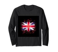 Flag britannique pour les fans du Royaume-Uni Manche Longue