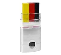 Flag Face Paint, 3 Colors National Flag Make-up , Washable Pride Face Marker, Rainbow Face Paint, Patriotic Face Paint Stick for All Sporting and National Events (Germany)