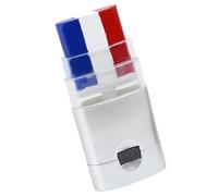 Flag Face Paint, 3 Colors National Flag Make-up , Washable Pride Face Marker, Rainbow Face Paint, Patriotic Face Paint Stick for All Sporting and National Events (France)