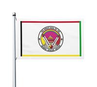 Flag La Nation Apache Yavapai Couleur Vive Garden Flag Polyester Drapeaux Pour Saisonnière Patio Home 3X5Ft