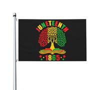 Flag Mois De L'Histoire Des Noirs De Juneteenth Œillets Métalliques Garden Flag Décoration Drapeaux Pour Jardin Home Événements Sportifs 3X5Ft