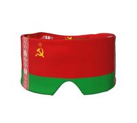 Flag of Belarus Masque doux pour les yeux - Masque de sommeil confortable pour les personnes dormant sur le côté, blocage de la lumière, masque relaxant sans pression pour les yeux