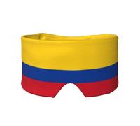 Flag of Colombia Masque doux pour les yeux - Masque de sommeil confortable pour les personnes dormant sur le côté, blocage de la lumière, masque relaxant sans pression pour les yeux