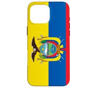 Flag of Ecuador Patriotism Inspired Ecuadorian Flag Coque pour iPhone 16 Pro Max