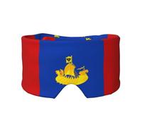 Flag of Kostroma Masque doux pour les yeux - Masque de sommeil confortable pour les personnes dormant sur le côté, blocage de la lumière, masque relaxant sans pression pour les yeux