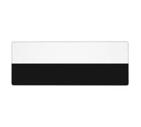 Flag of Pahang State Sous-main de bureau extra large 30 x 80 cm Tapis de souris de jeu antidérapant avec bords cousus et tapis de clavier imperméable pour bureau