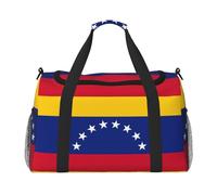 Flag Of Venezuela Sac de voyage pliable pour escapades de w nd, voyages spontanés, noir, taille unique, Noir/blanc, One Size