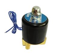 FLAGPVPAGT 2W025-08 Électrovanne pneumatique 2 voies NF 1/4" en laiton for air et eau, compatible essence diesel, 12 V CC/24 CC/110 CA/220 CA/380 CA(380V)