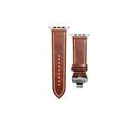 FLAGPVPAGT Bracelet adapté for Ultra 2 49mm, série 9 8 7 6 5 SE 45mm 44mm 41mm 40mm, bracelets de montre faits à la main(LightBrown S,41mm 40mm)