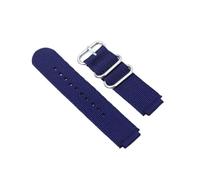 FLAGPVPAGT Bracelet De Montre En Toile 18 Mm, Compatible Avec Les Modèles AE1200/1300/1000 W-219, Nylon Modifié, Accessoire Fit For Homme(Navy S)