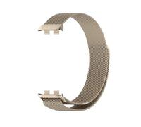 FLAGPVPAGT Bracelet En Métal Adapté Fit For Huawei Band 8 9 10, Avec Étui TPU Souple, Protecteur D'écran, Remplacement, Boucle Magnétique Milanaise(Vintage,Band 9 or 10)