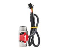 FLAGPVPAGT Capteur De Débit D'eau 1/2", 3/4", 1", 1-1/2", 2", 1,75 MPa, À Effet Hall, Débitmètre Turbine DC5~18 V, Utilisé Fit For Mesurer Le Du Fluide(1")