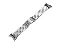 FLAGPVPAGT Convient Aux Bracelets De Montre En Acier Inoxydable Citizen BJ8050-08E/BJ8050, Extrémités Incurvées, Outils Réparation Maillons(3124 silver Lugs)