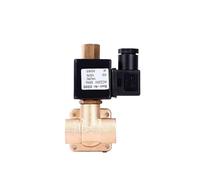 FLAGPVPAGT Électrovanne 3/8 Pouces Adaptée À L'eau Normalement Ouverte 220 V Laiton Haute Température(12VDC_150DEGREE CENTIGRADE)