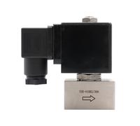 FLAGPVPAGT Électrovanne De Lavage Voiture Haute Pression En Acier Inoxydable 304, 0~300 Bar, Normalement Fermé Ou Ouvert, Orifice 3/8" 1-3 Mm G NPT(1.5mm,NPT_DC 24V_CLOSED)