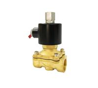 FLAGPVPAGT Électrovanne Électrique 1/4" 3/8" 1/2" 3/4" 1" DN8/10/15/20/25/50 Normalement Ouverte Pneumatique Adaptée Fit For Eau Huile Air 12V/24V/220V/110V(DN25,DC12V)