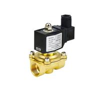 FLAGPVPAGT Électrovanne électrique en laiton normalement fermée 1/2" 3/4" 1" DN15 DN20 DN25 pneumatique for eau, huile, air 12 V 24 220(DN20,DC12V)