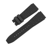 FLAGPVPAGT Montre En Caoutchouc Fluoré Avec Remplacement Fit For Chronographe Mécanique Super B01/Super Ocean Series, Interface Convexe 22/24 Mm(Black without clasp,22mm)