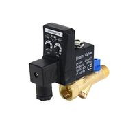 FLAGPVPAGT Purgeur électronique automatique 1/2" DN15 OPT-A 12 V/24 V CC 110 V/220 CA Minuterie Vanne de purge for réservoir d'air comprimé OPT-B(AC110V,OPT-B)